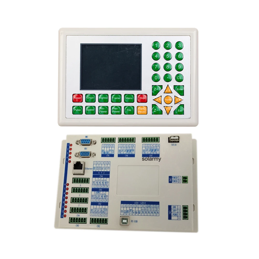 Ruida 3 Axis Standard Laser Cutting And Engraving Control Card RDC6332G CO2 Laser Control System