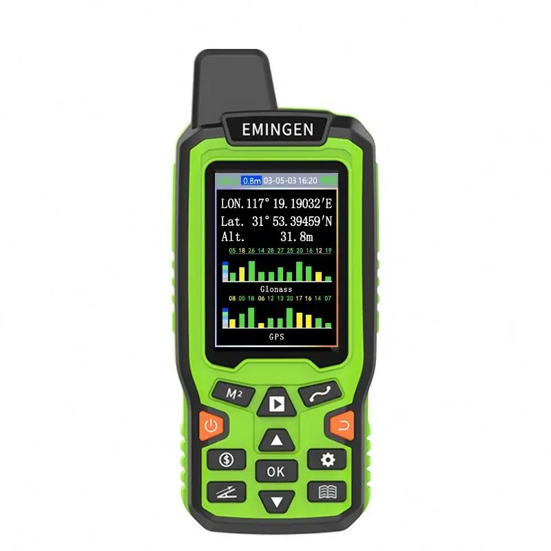 EM90  Portable High Precision GPS Test Devices Land Measuring Instrument NF-188 Measuring Area Acre Meter Harvester Land