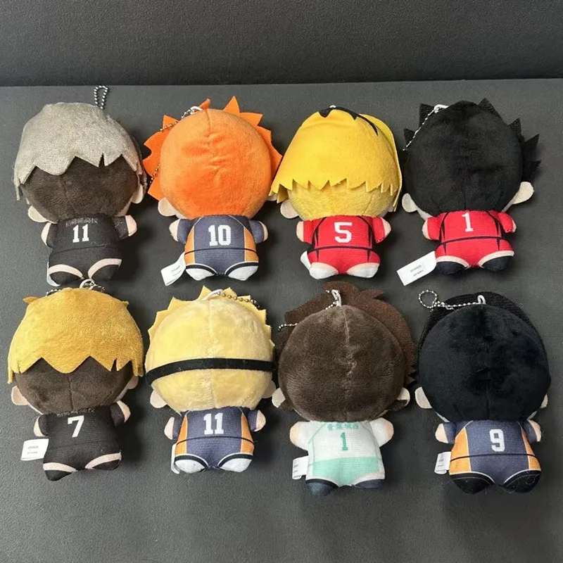 Anime pingente de brinquedo de pelúcia para crianças, Tobio, Kageyama, Shoyo, Hinata, Kuroo, Tetsurou, Mini presente, novo, 10cm, 2024