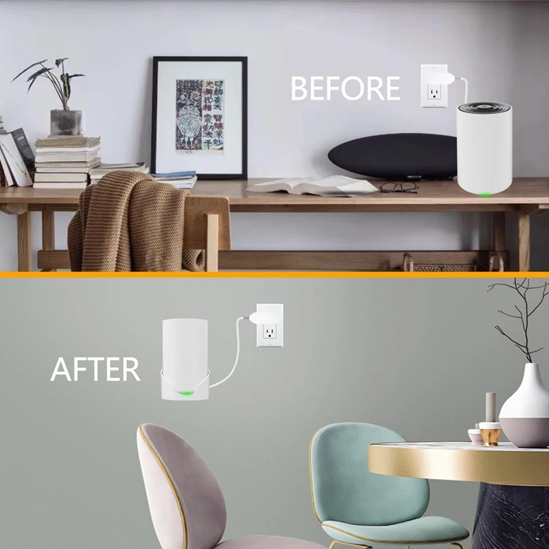 ●1Pcs Wall Mount for Deco X68/X80/XE75/XE75 Pro Wi-Fi 6 System,Wall Hanging Bracket Holder for Wi-Fi Router