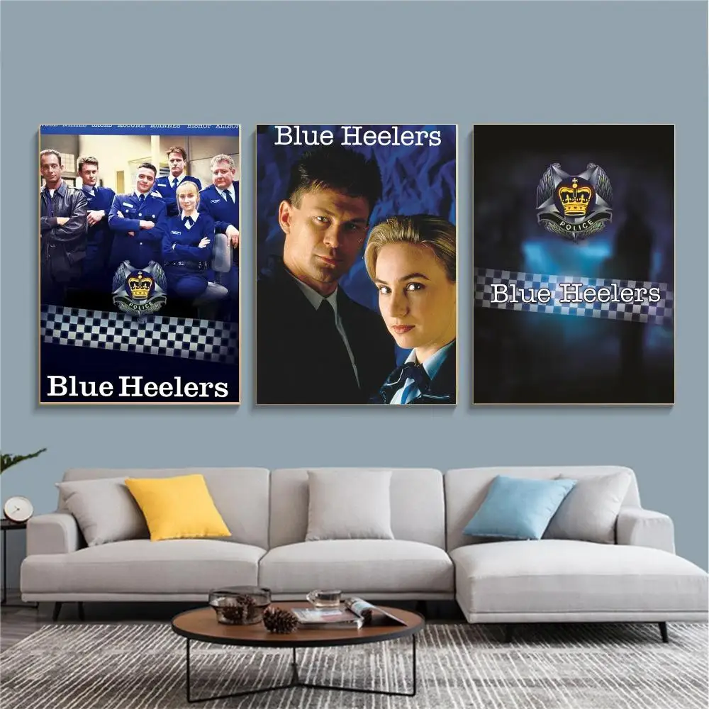 tv series B-Blue Heelers-S Painting Calligraphy Nature Inspired Artwork for Living Room  Home Decoration