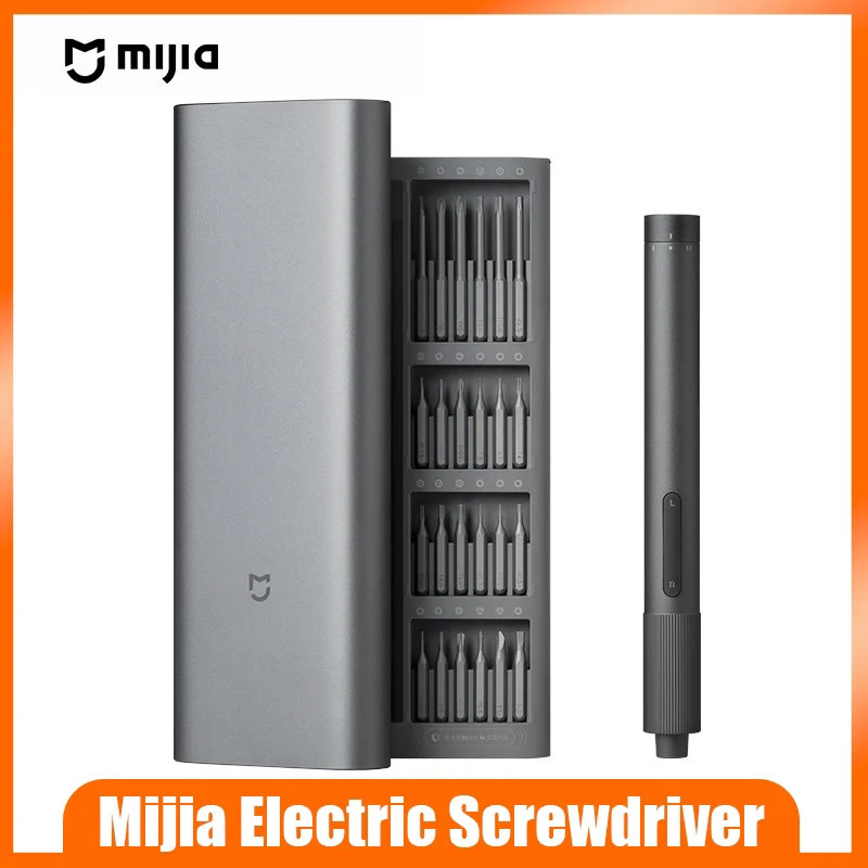 Mijia Electric Screwdriver Precision Set 2-Level Torque Adjustable 400 Batch Head S2 Steel Magnetic Absorption Nano