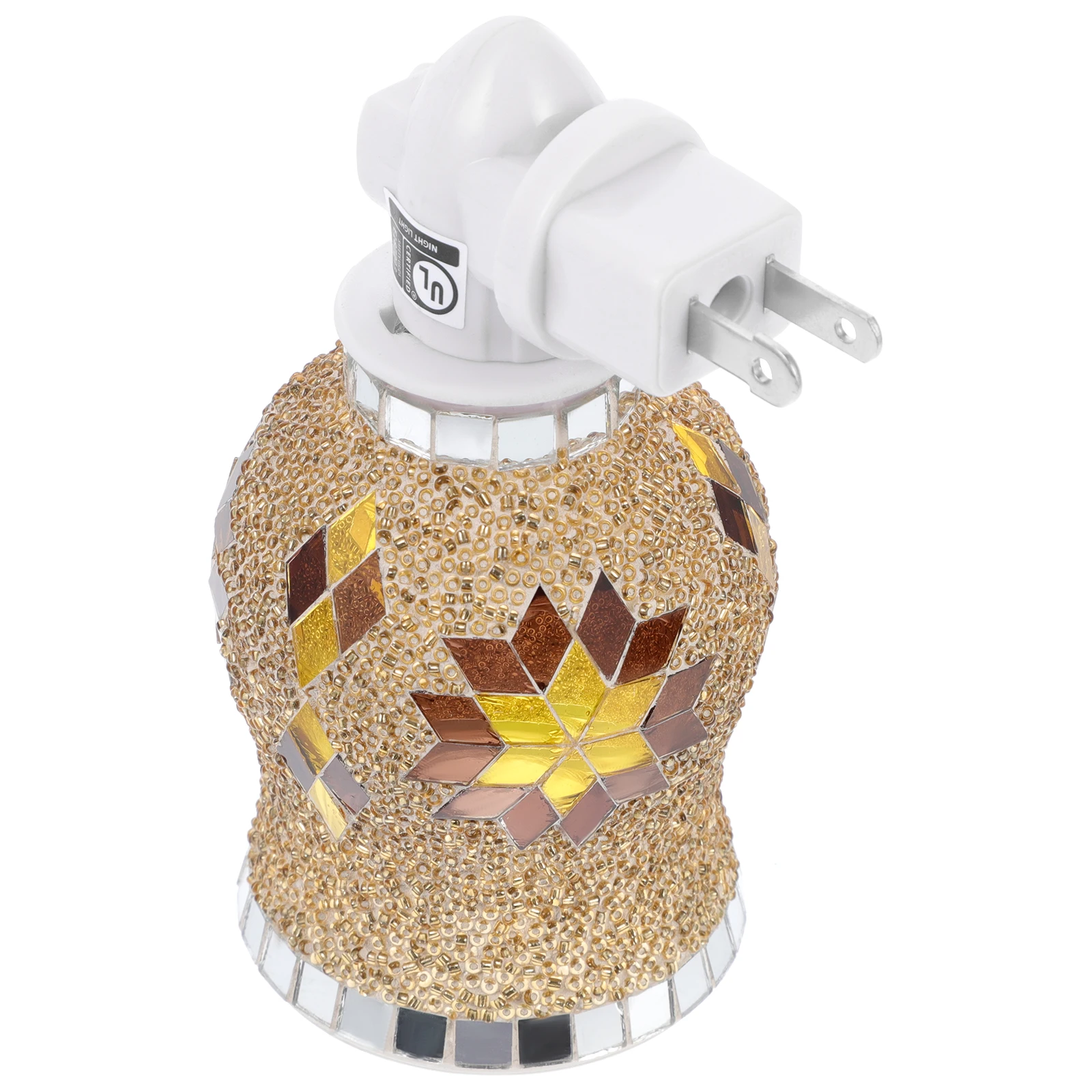 المنزل الشمع مصباح العطر ضوء الروائح الموقد لا النار سهلة الاستخدام المحمولة السرير ليلة مصباح عيد ميلاد هدية الكريسماس #6