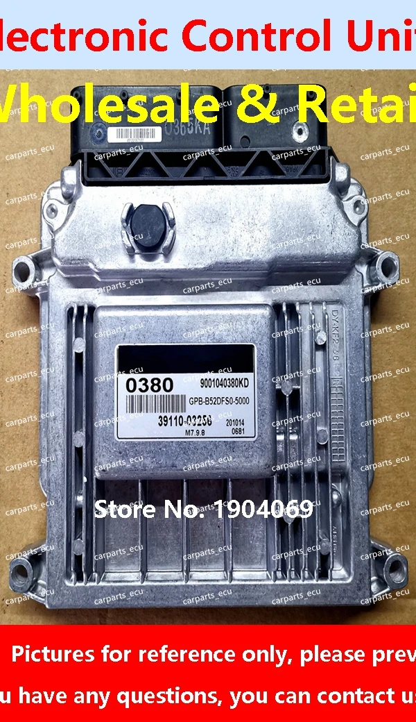 

39110-03345 3220 ЭБУ 39115-2B062 0177 для Hyundai Elantra KIA Компьютерная плата двигателя автомобиля/M7.9.8 39110-03256 0380/39110-26CF0 EK