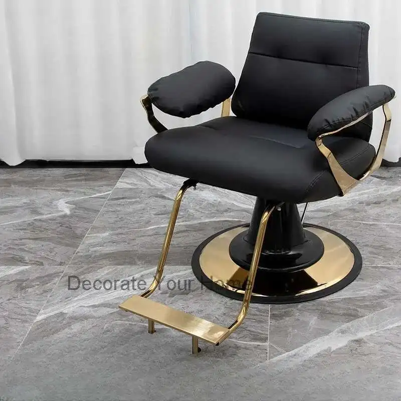 

Comfort Beauty Barber Chairs Speciality Adjustable Cutting Luxury Barber Chairs Hairdressing Silla De Barbero Furniture QF50BC