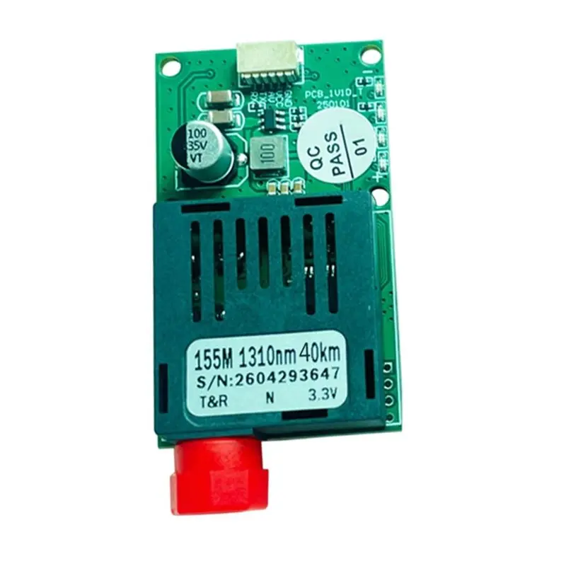 Voltvibe-SBUS/CRSF UART 40KM TTL Optical Transceiver Module FC Interface Fiber Communication Terminal Equipment TX