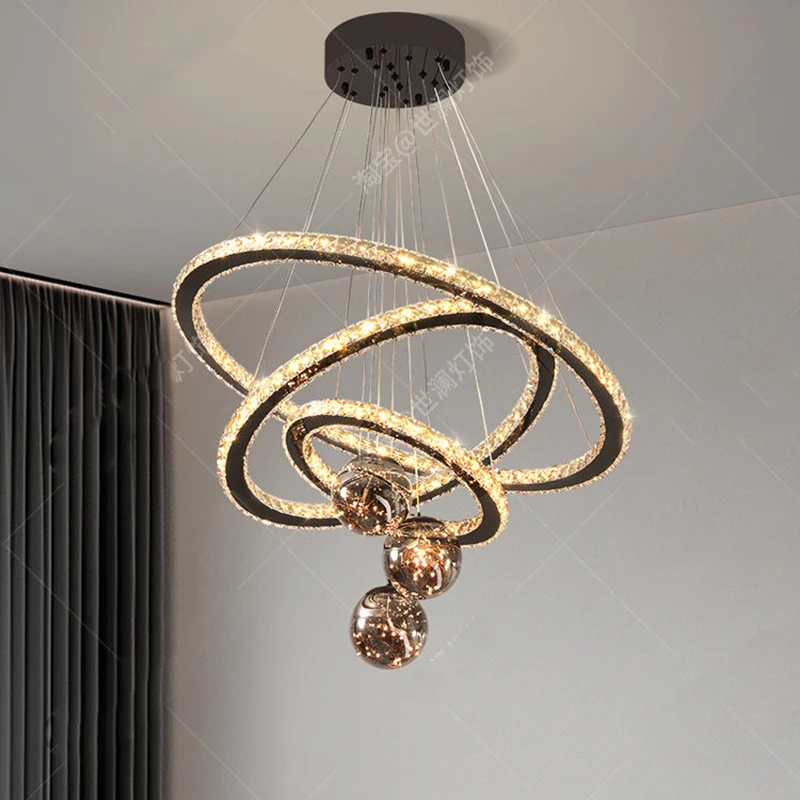 

Nordic Style Minimalist Chandelier Modern Indoor Ceiling Pendant Light Home Decor Fixture for Living Room Bedroom Dining Room