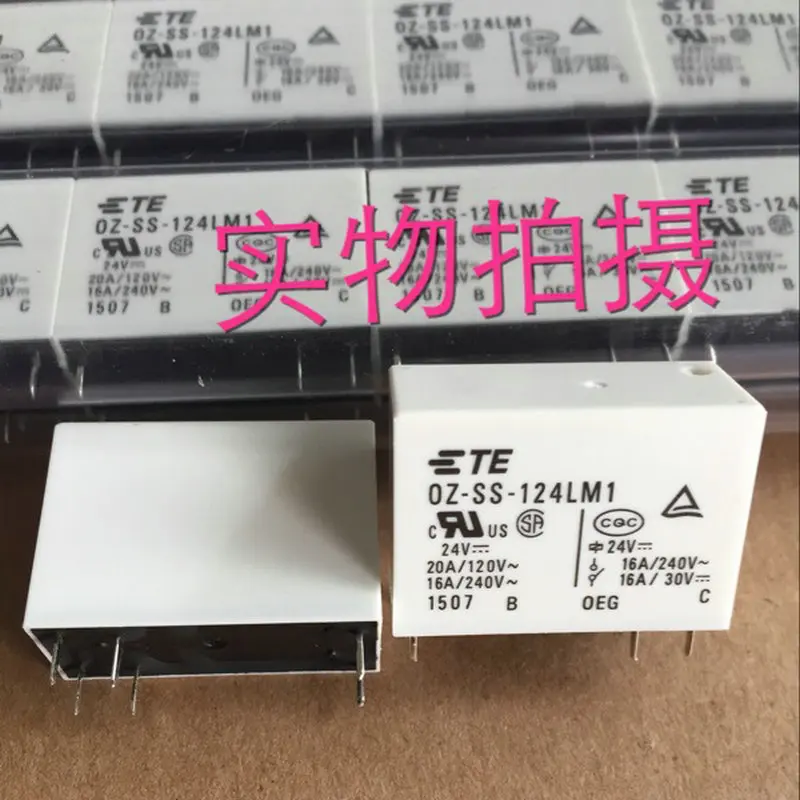 5PCS TE OZ-SS-124LM1 relay is brand new and original