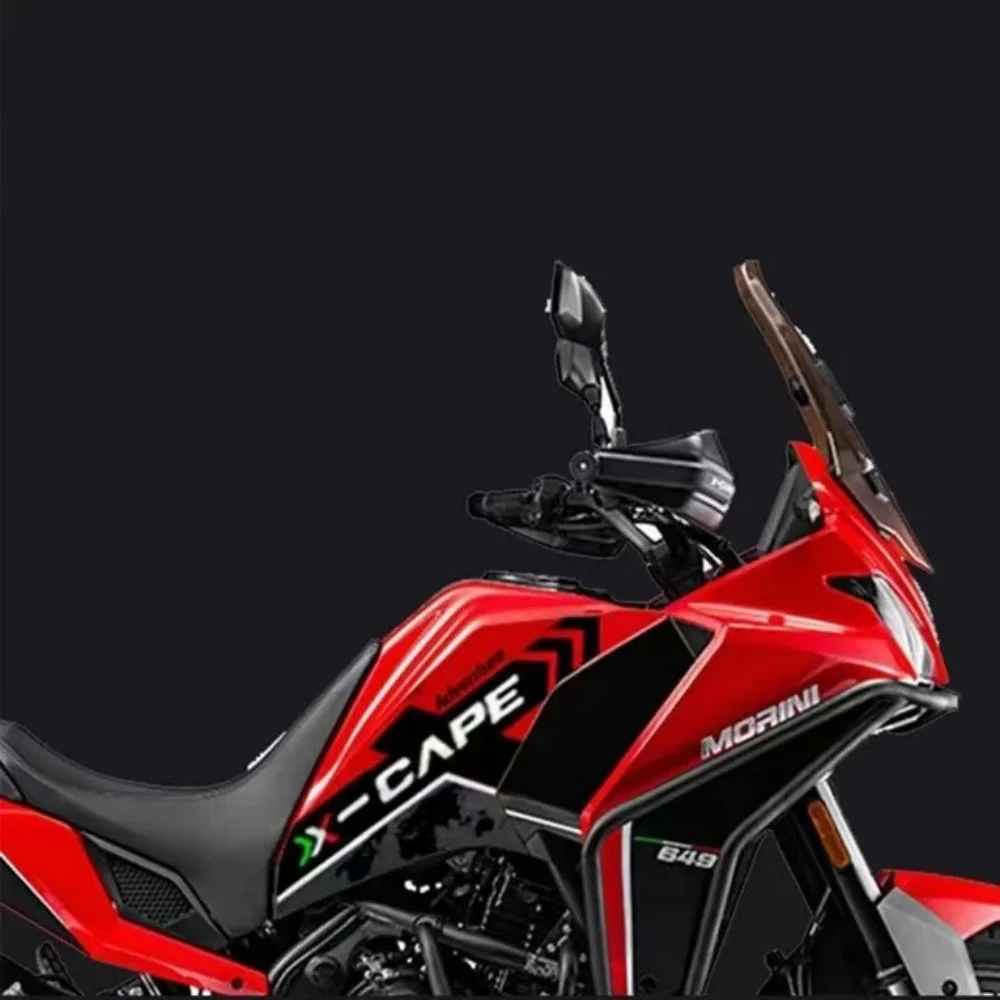 สำหรับ Morini x Cape 650รูปลอกตกแต่งรถจักรยานยนต์ถังน้ำมันป้องกันร่างกาย