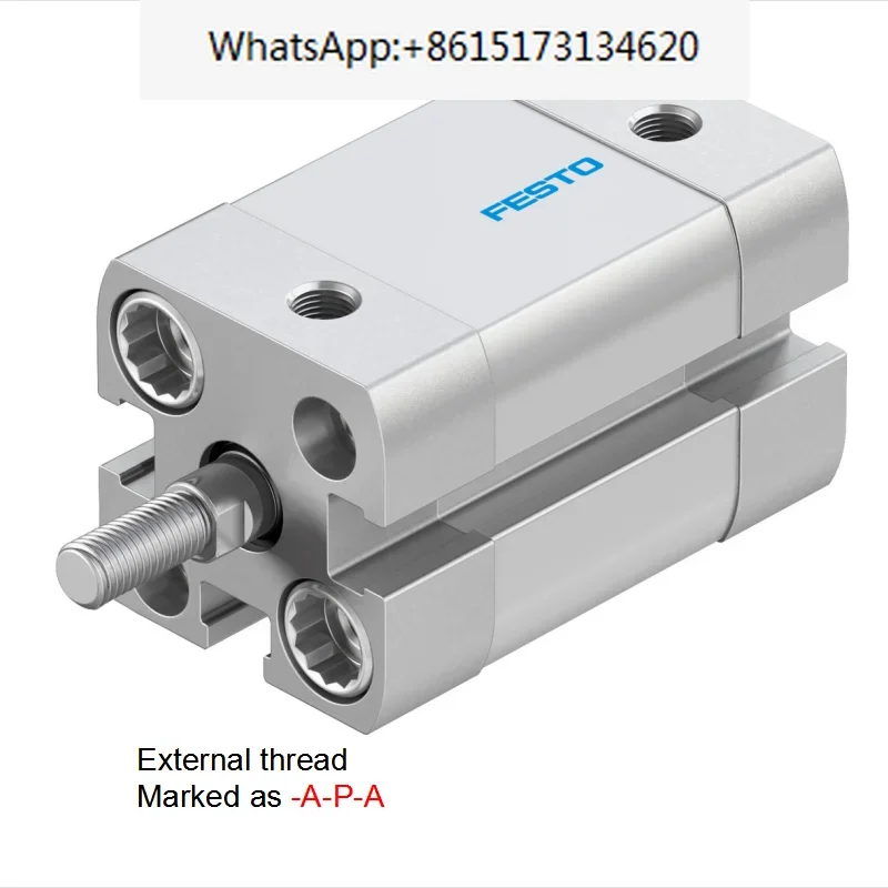 FESTO Air Cylinder ADN-Series Model is ADN-80-20-A-P-A  / - I-P-A  PNEUMATIC CYLINDER