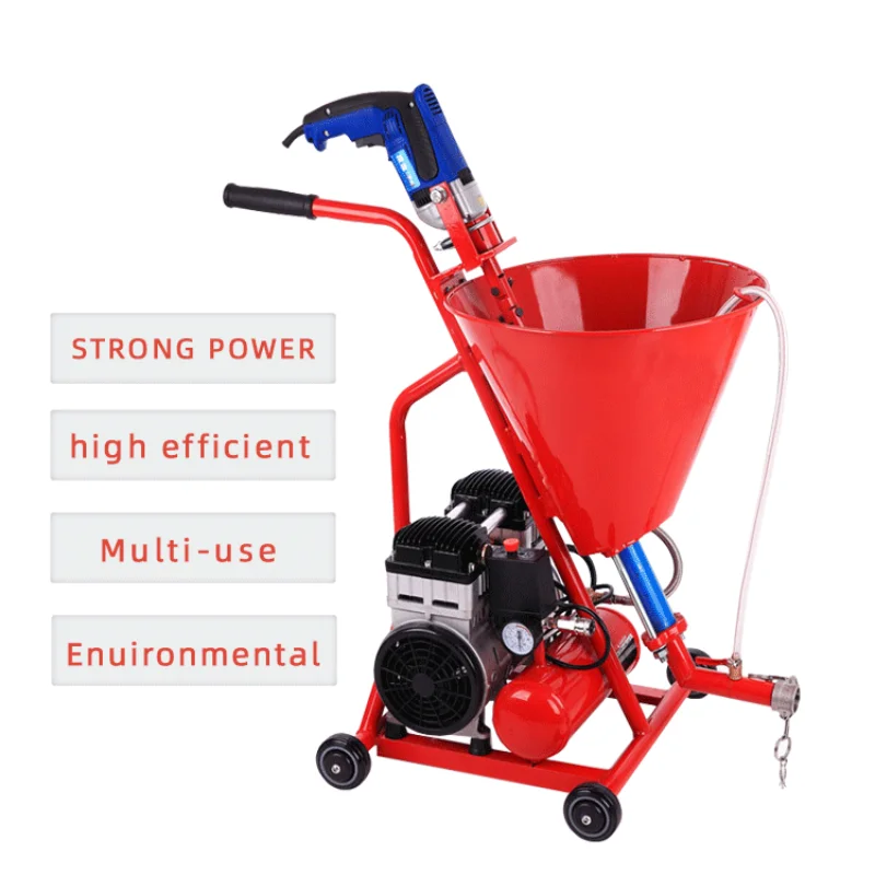 Mortar Spray Machine Cement Plastering Wall Putty Spray Machine