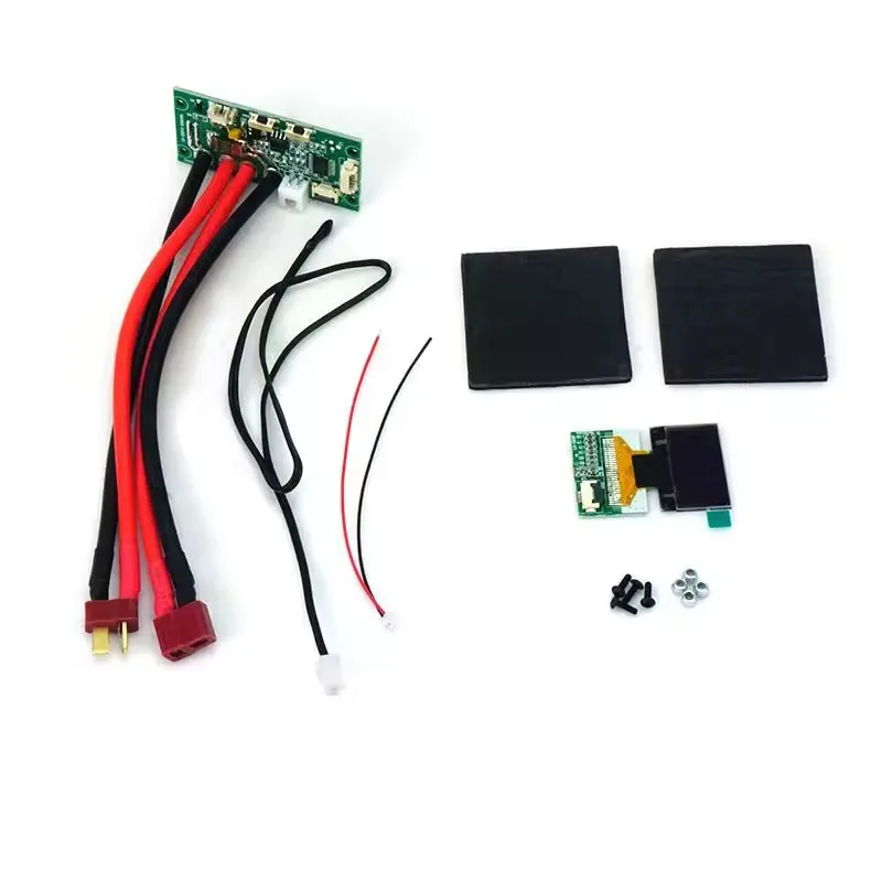 1/14 Engineering Machinery Model Driver's Seat Conversion, Multi-functional LCD Display Excavator Upgrade Accessories LESU