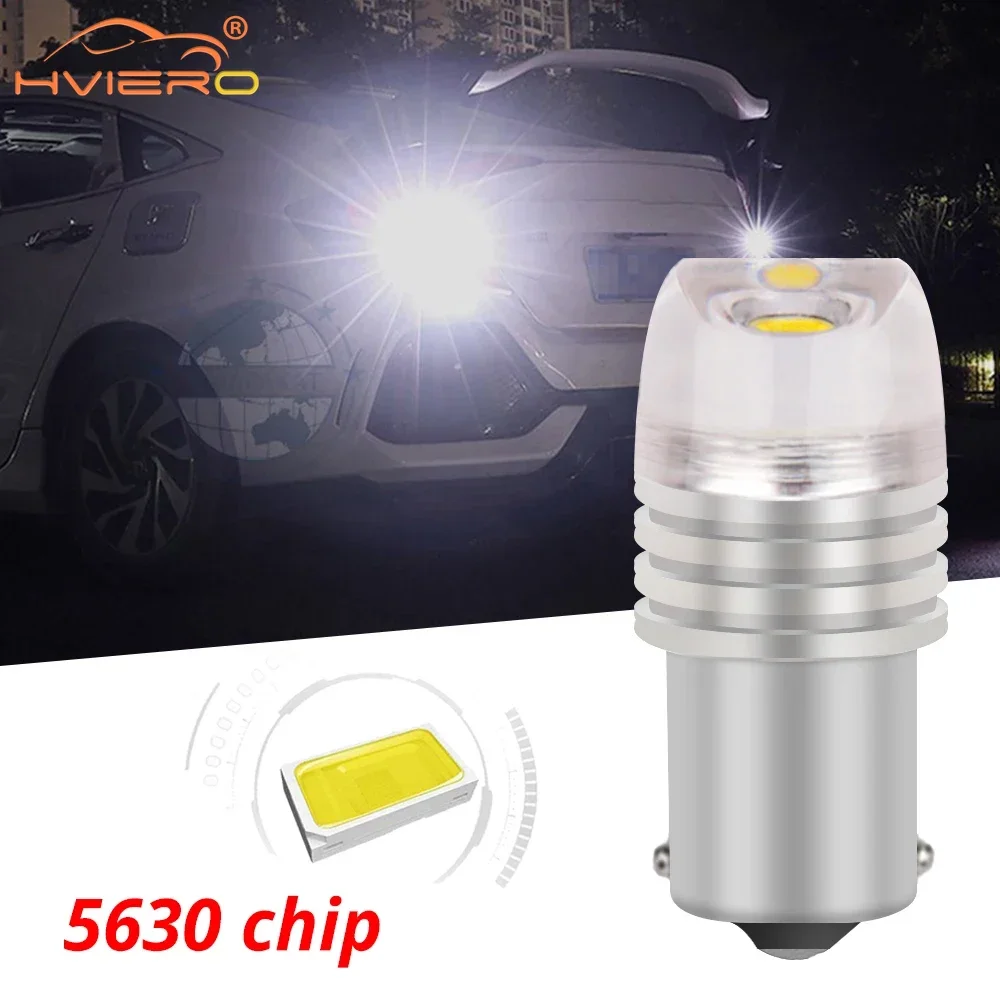 1X Drl Fog Lamp Signal Parking Light 1157 3LED 5630 Auto Concave Lens Car Brake Reverse Steering Taillight Flash Multiple Colors