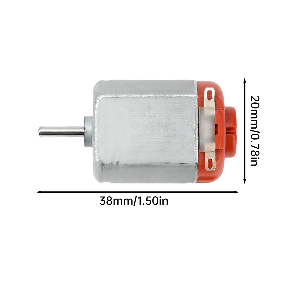 Mini Motor electrónico DIY de 16500RPM, 3V, Mini Motor de CC, Micro Motor de CC para juguetes DIY, pasatiempos, Motor de coche inteligente