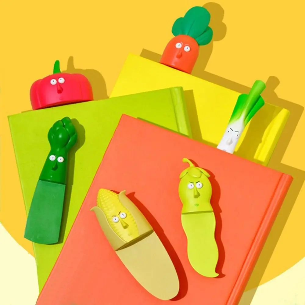 3D Cartoon Marker Bookmarks Creative Stationery for Kids