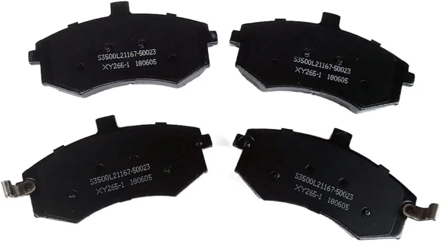 Brake System of JAC J5 J6 Car Auto Parts oe S3500L21167-50023 Front Brake Pads