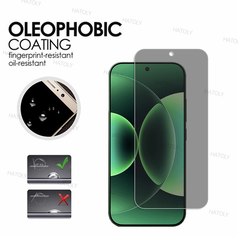 2/4 SZT. Folia Ochronna Prywatności do Xiaomi 17 Pro Szkło Anty-Spy do Xiaomi 17 Pro 17 Pro Max Szkło Hartowane Prywatyzujące Folia Ochronna na Telefon — zdjęcie produktu 5