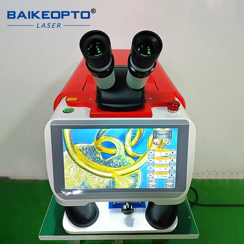 Good Price Big Screen 150W Built-in CCD ND YAG Spot Laser Welder Jewelry Laser Welding Machine