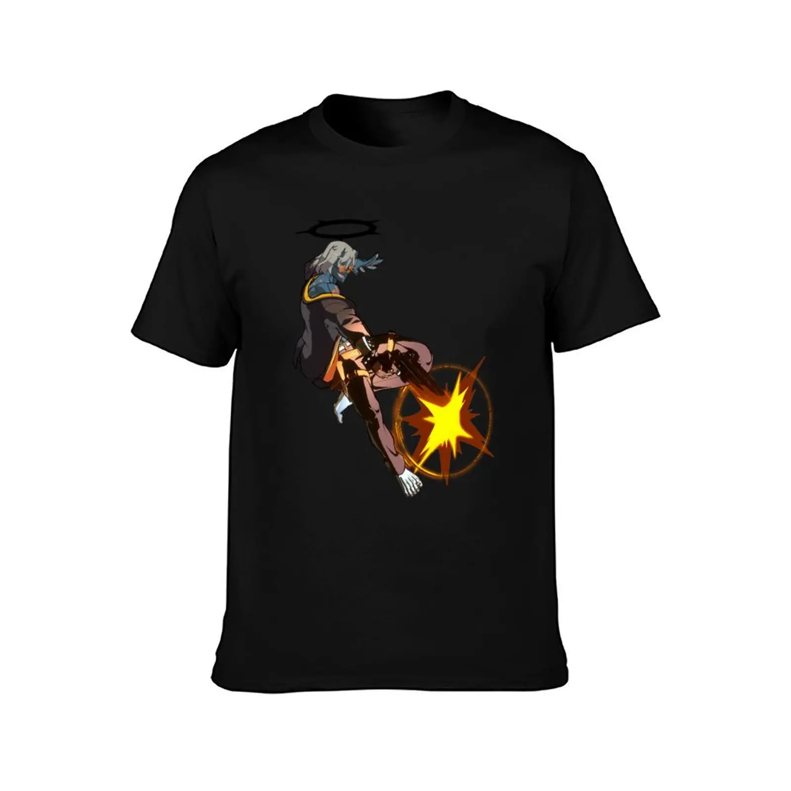 Happy Chaos - Guilty Gear T-Shirt Large Size Basic Casual T-Shirt