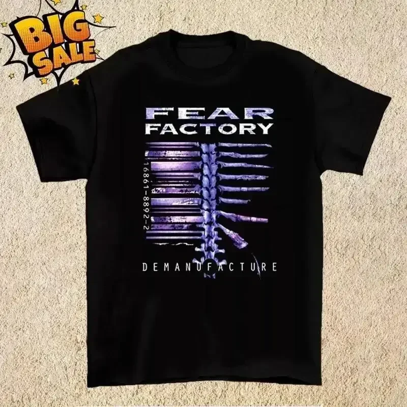 FEAR FACTORY Band Demanufacture Album T Shirt Full Size S 5XL FH886