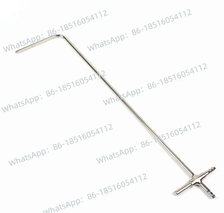 

Pitot Tube Diameter 6MM Standard L Type Pitot Tube Digital Micromanometer Anemometer Accessories Air Conditioning Duct