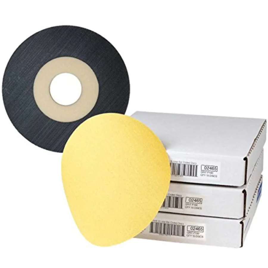 

9-Inch Sanding Discs for Porter Cable 7800 Drywall Power Sander 80 Grit 45 Pack with Backup Pad