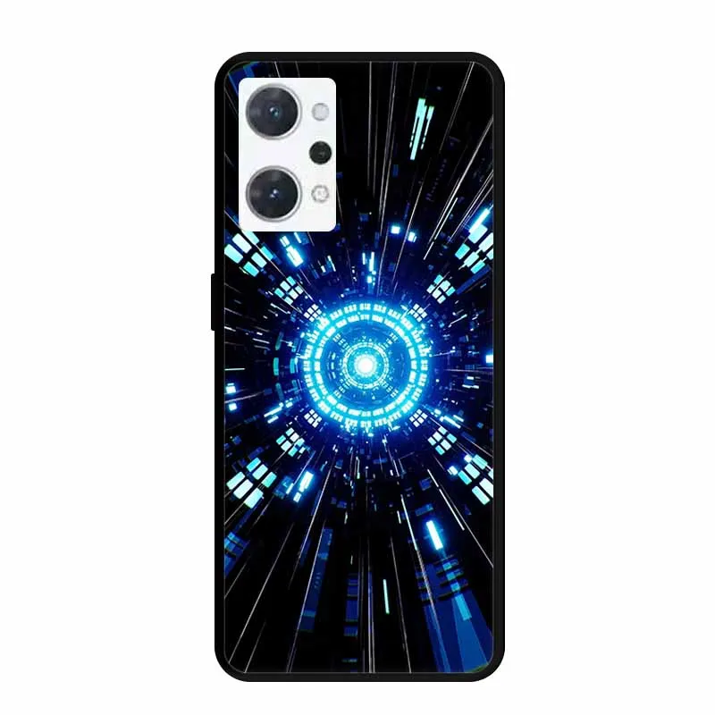 For OPPO Reno9 A Case Reno7A Wolf Lion Soft TPU Silicone Painted Back Cover for OPPO Reno 9 A 9A 7a Reno7A Animals Reno9A Coque