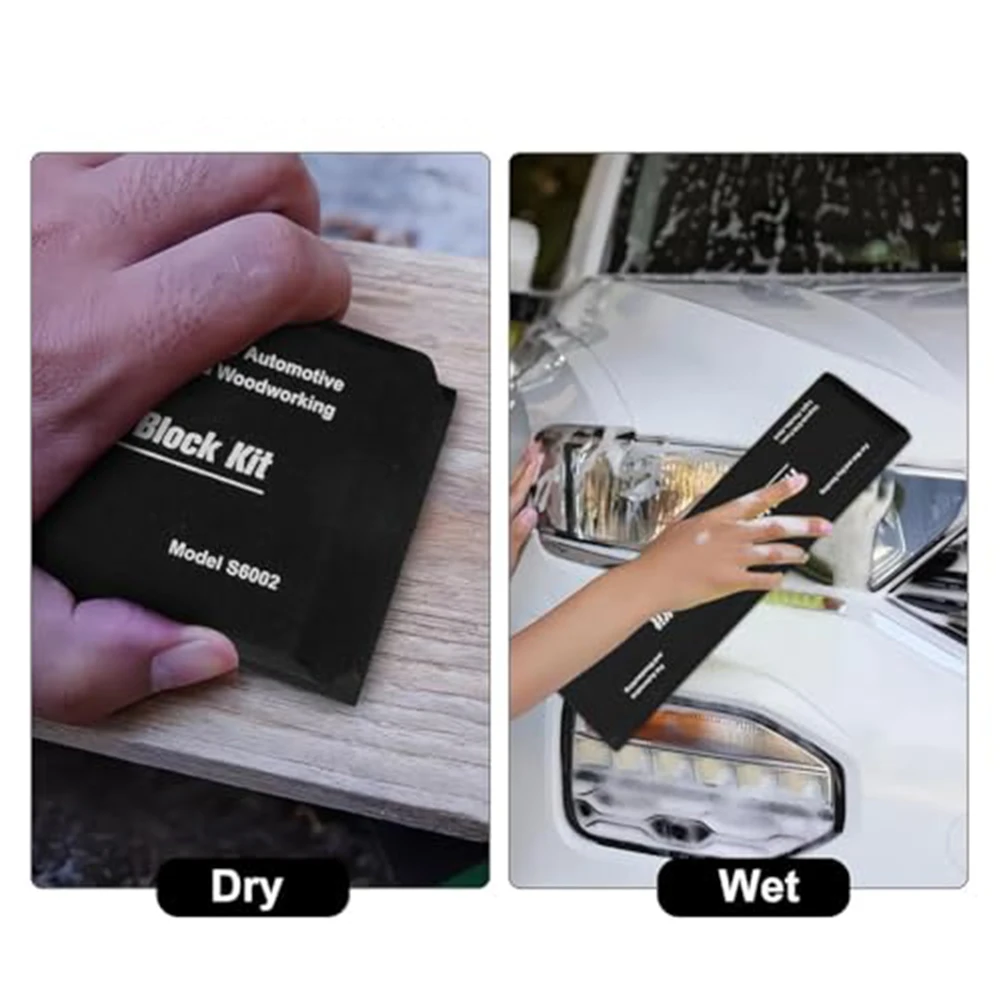 

Набор из 7-х матовых шлифовальных блоков из пенопласта EVA для влажного и сухого использования. Гибкие блоки для автомобильной шлифовки по дереву.