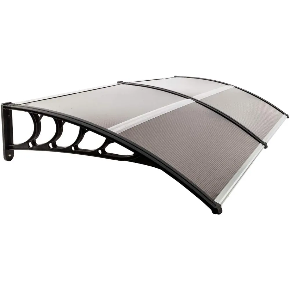 

Window Awning Door Canopy ， Polycarbonate Cover Front Door Outdoor Patio Awning Canopy UV Rain
