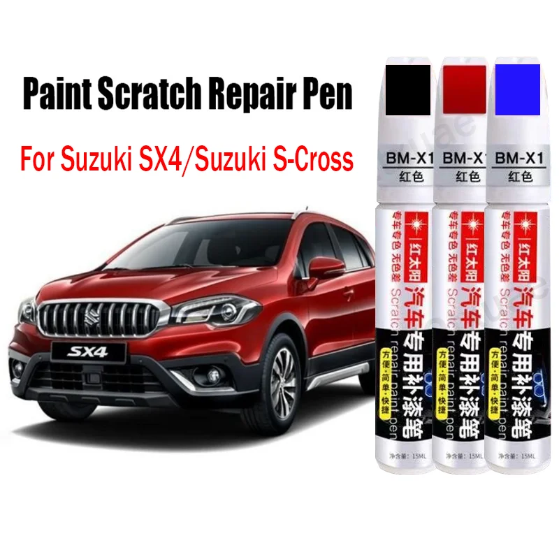 Autolak Krasreparatiepen voor Suzuki SX4 Suzuki S-Cross Auto Touch-up Pen Verf Krasverwijderaar Accessoires