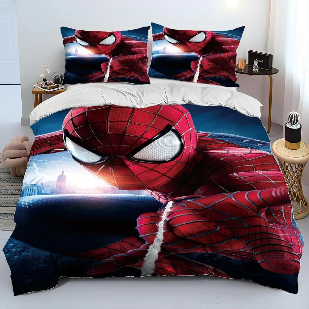 

Комплект постельного белья S-Spiderman, универсальное покрывало для утюга, мужское детское постельное белье для мальчиков, постельное белье с рисунком аниме, праздничные подарки
