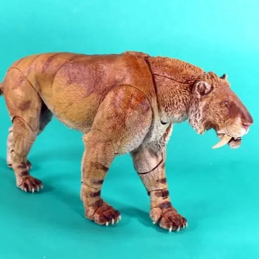 Beasts Of The Mesozoic Saber‑Tooth Tiger Dragon Warrior Set Model 01130 Prehistoric Creature Collectible Display Toy