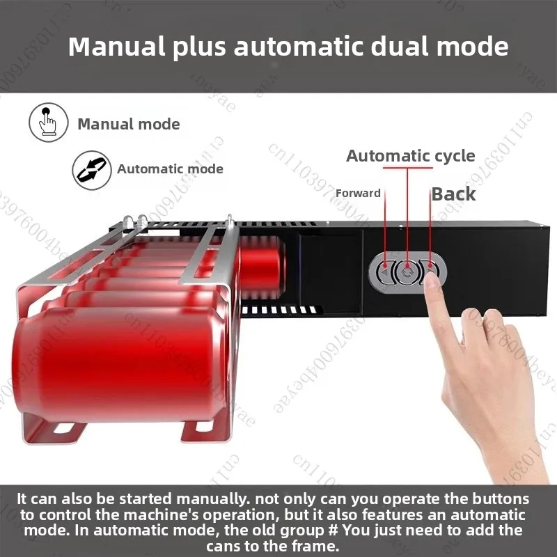 Trituradora de latas automática eléctrica, trituradora de latas, máquina trituradora de latas de cerveza de coca cola de aluminio eléctrica para el hogar