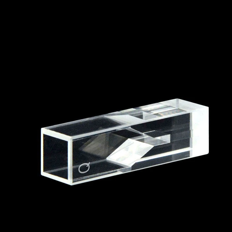 10mm quartz fluorescence microcalorimeter - four sided transparent scientific research special