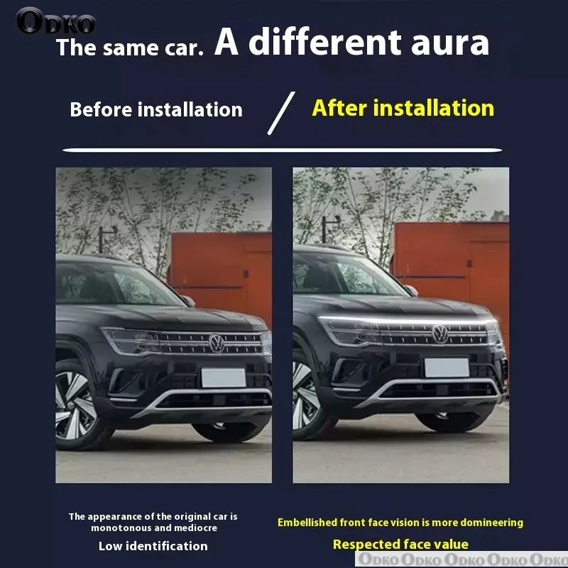 ل 	 بي ام دبليو M2 	 2016-2026 ترقية حديثا LED النهار تشغيل ضوء المسح بدء غطاء السيارة DRL دليل ديكور المحيطة مصباح 12 فولت #5