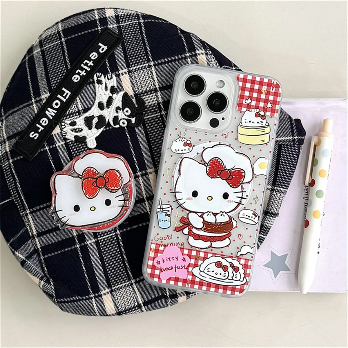 Funda de teléfono con soporte magnético para iPhone 16 Pro 15 14 Pro 13 Max, fundas a prueba de golpes