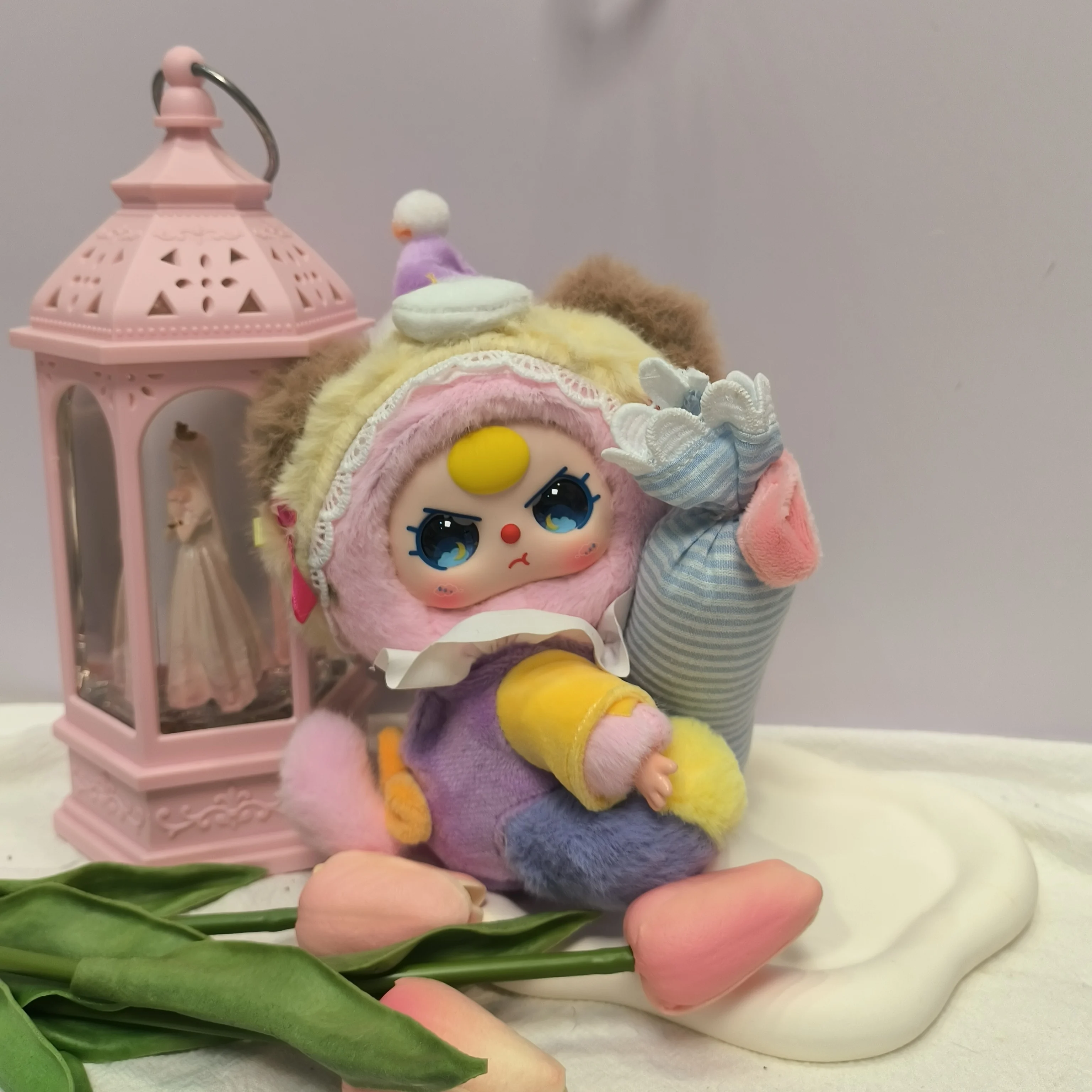 طفل ثلاثة الحلم الحلو 100% صندوق أعمى لطيف دمية أنيمي الشكل صندوق الغموض مفاجأة حقيبة أفخم قلادة الفينيل الوجه لعبة المفاتيح هدية #6