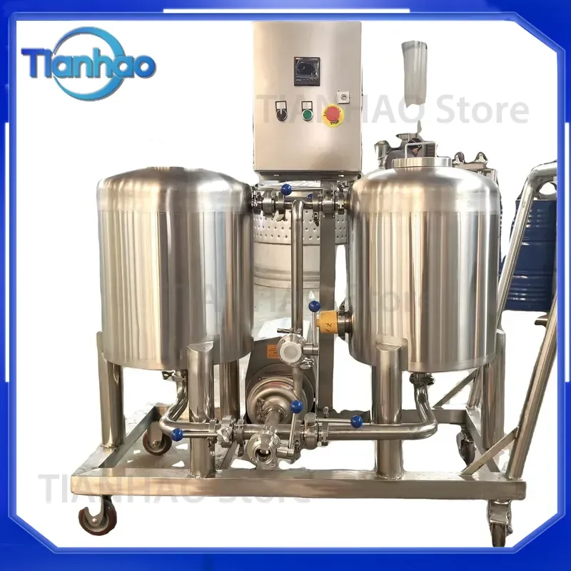 for CIP Cleaning System Stainless Steel 304 Beer Brewery Equipment Brewing Craft Home Brew 150 Kg P Tank Sanitizing Washer