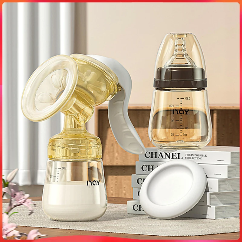 

Newborn bottle, manual breast pump