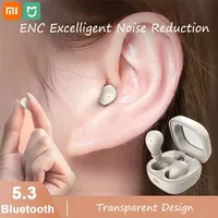Xiaomi SK19 Wireless Headphones Bluetooth 5.3 Mini Invisible TWS Headphones HIFI Stereo Office Noise Reduction Headset