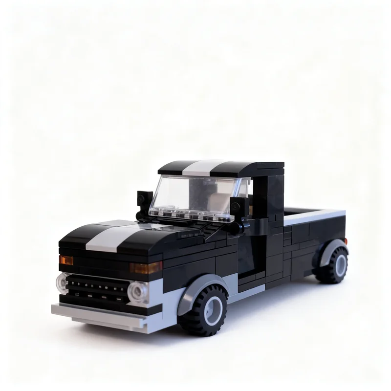 ตัวต่อ MOC City Restomod Forded 185 ชิ้น ชุดตัวต่อสร้างสรรค์ ของเล่นเสริมพัฒนาการ ไอเดียสร้างสรรค์ ของขวัญคริสต์มาส