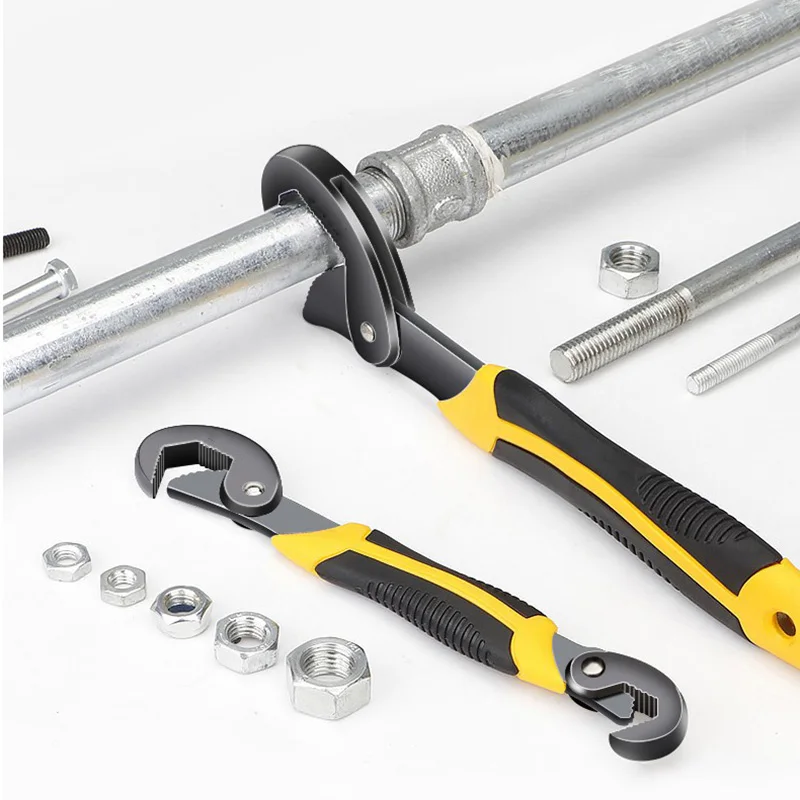 6-32mm Multifunctional Universal Open Pipe Pliers, Hardware Manual Tools, Double Headed Stainless Steel Anti Slip Wrench