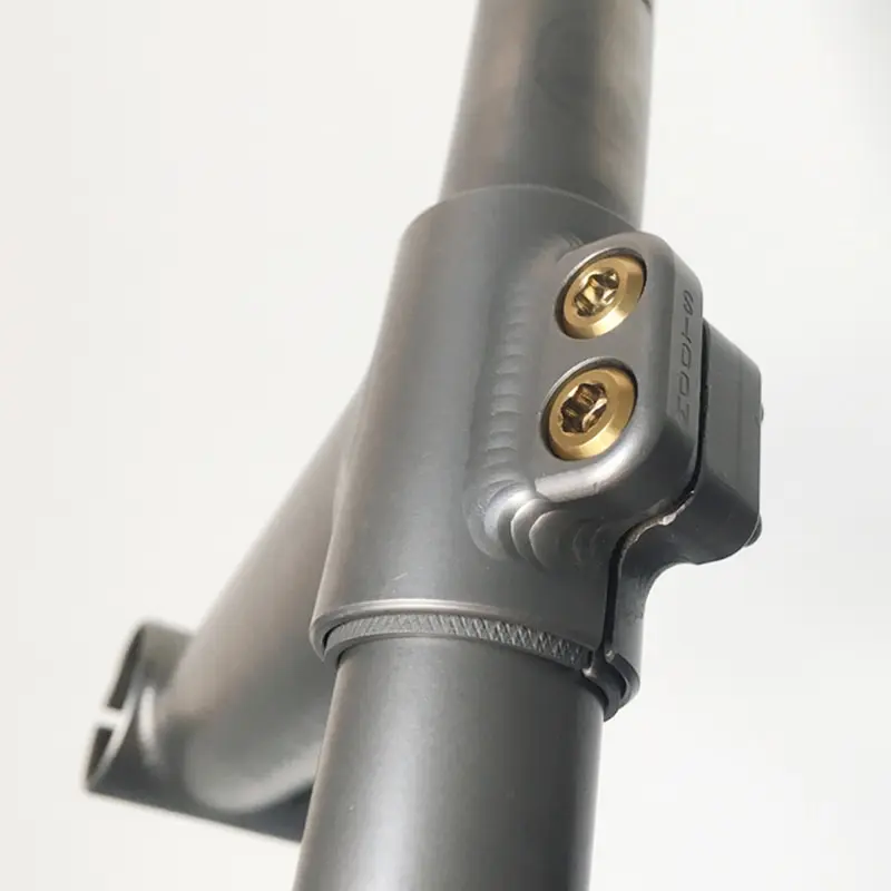 Ti-Alloy Handlebar Shim Stem Reducer Convert 22.2mm to 25.4mm for Brompton 3Sixty Pikes Bar Bore Adapter Accessories