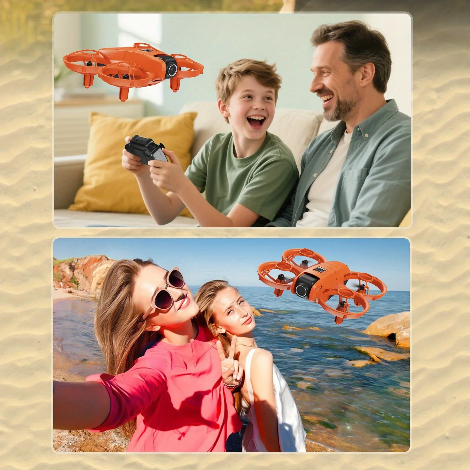 Drone de Viaje Plegable YL3 con Doble Cámara HD Antivibración, Control por Gestos y Posicionamiento por Flujo Óptico Sb99e60b74da843c98518d10c797e70ffR