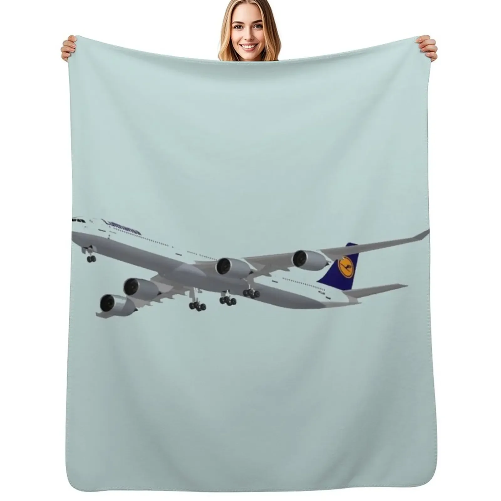 

Airbus A340 Throw Blanket anime sofa bed wednesday Blanket