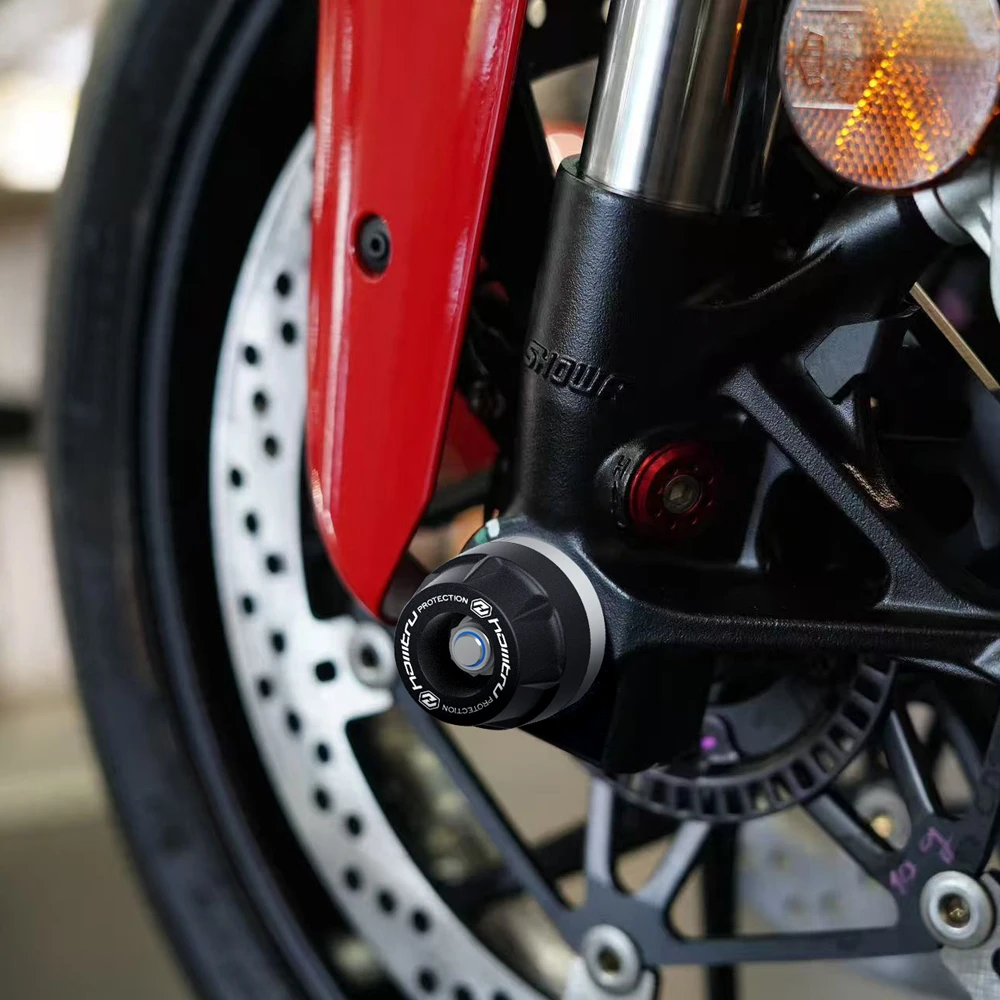 Motorcycle Wheel Spindle Protection Axle Cover Set for Ducati Streetfighter / Panigale V2 V4 2020-2025