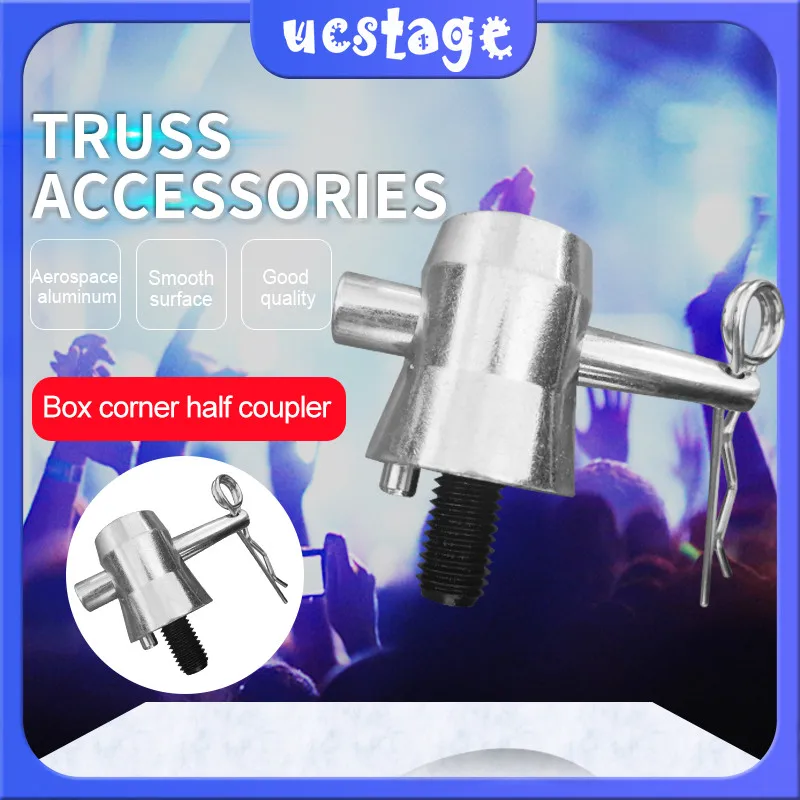 

5PCS Box Corner Half Coupler Aluminum Truss Box Corner Accessories High Quality Stage Accessories