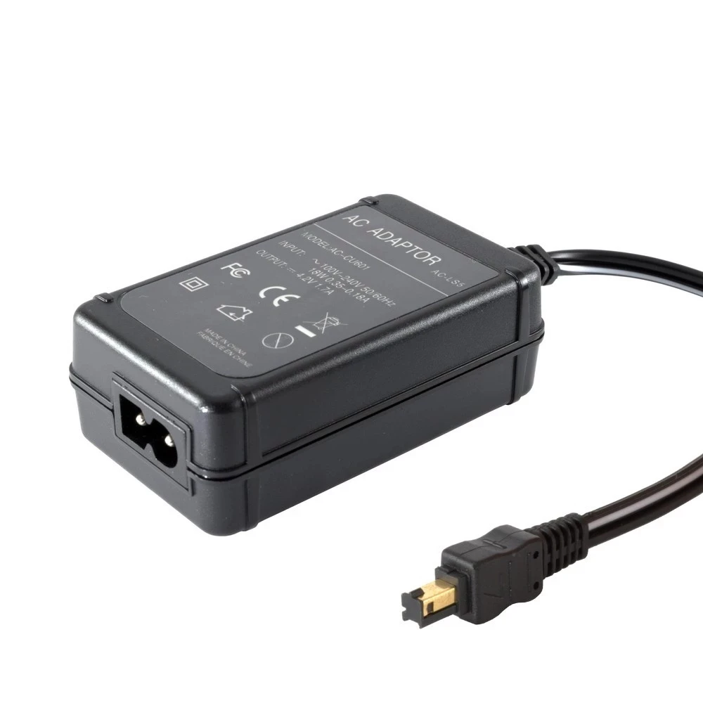 AC-LS5 AC-LS5K ACLS5K AC Power Supply Adapter for Sony Cybershot DSC-P8 P10 P200 W70 DSC