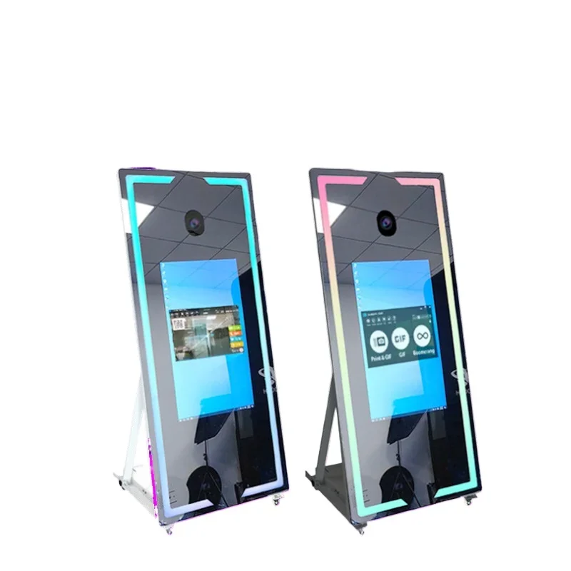 

Cone wedding photo colorful selfie light ipad photo booth