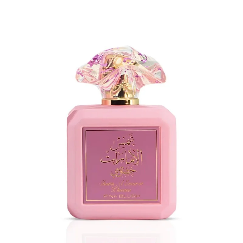 Ard al Zaafaran Pink Blush Shams Al Emarat Khususi, Marshmallow Blush Perfume For Women, Eau de Parfum - 100 ML (3.4 OZ)